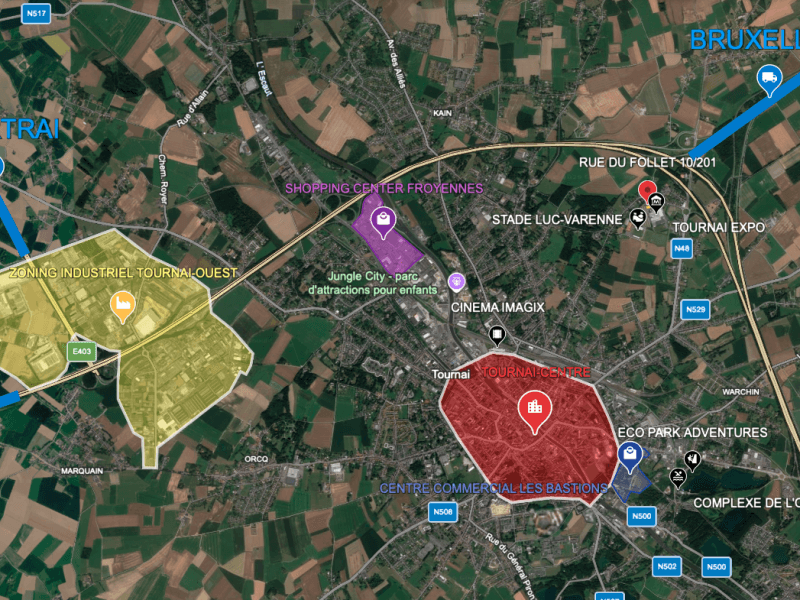 Bureaux exclusifs et paisibles, à deux pas des autoroutes