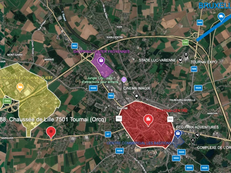 Espaces publicitaires sur axe transfrontalier